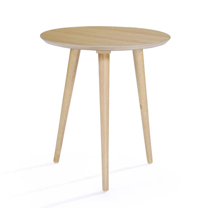 Evie Wood End Table with Faux Wood Overlay by Christopher Knight Home - 20L x 20W x 22H