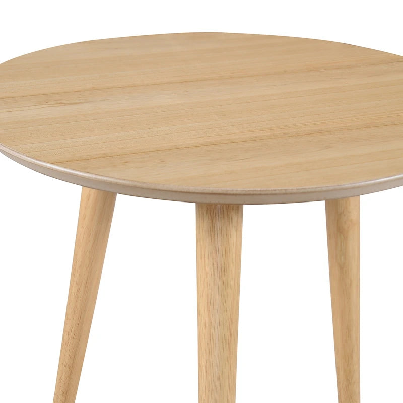 Evie Wood End Table with Faux Wood Overlay by Christopher Knight Home - 20L x 20W x 22H