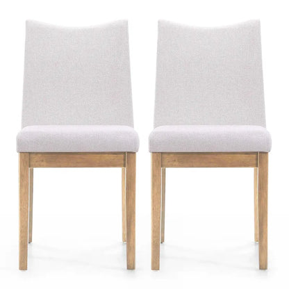 Dimitri Mid-Century Fabric Dining Chair (Set of 2) by Christopher Knight Home