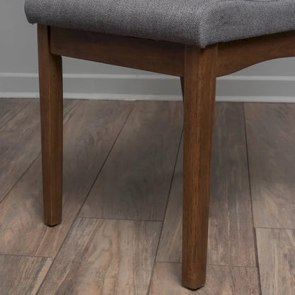 Dimitri Mid-Century Fabric Dining Chair (Set of 2) by Christopher Knight Home