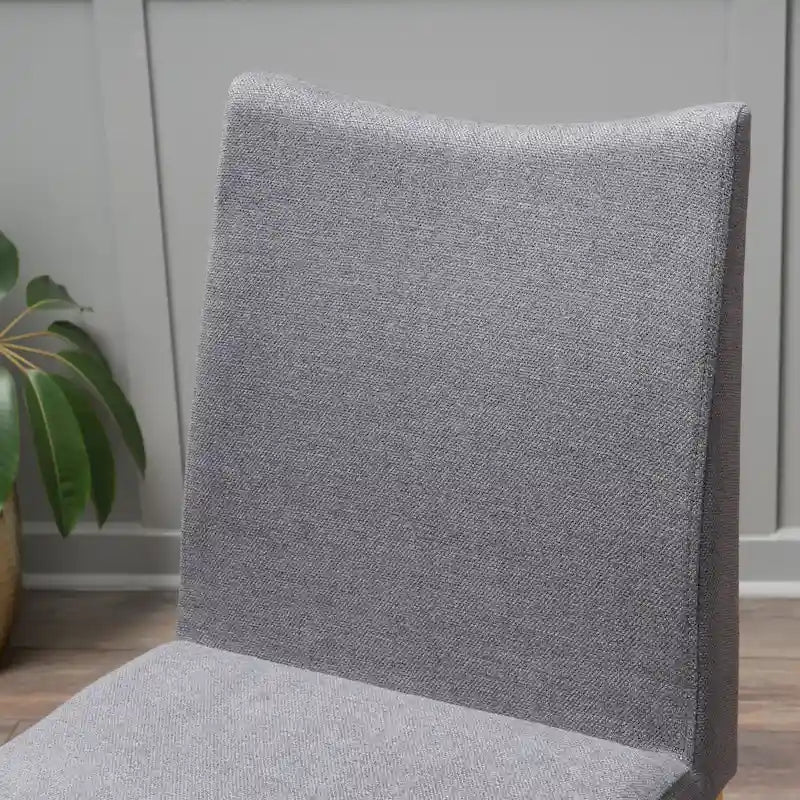 Dimitri Mid-Century Fabric Dining Chair (Set of 2) by Christopher Knight Home