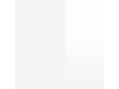 High-gloss white shoe cabinet, 102x36x60 cm, engineered wood