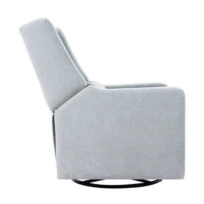 Tanya Luxury Power Motion Recliner Chair with Swivel Glider, Upholstered Living Room Reclining Sofa Chair with Lumbar Support