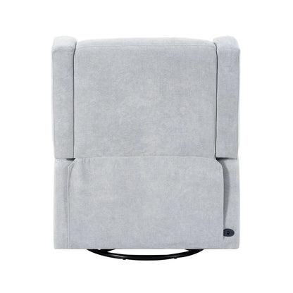 Tanya Luxury Power Motion Recliner Chair with Swivel Glider, Upholstered Living Room Reclining Sofa Chair with Lumbar Support