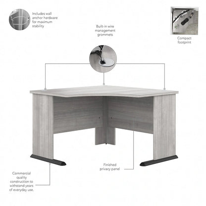 Studio A 48W Corner Computer Desk by Bush Business Furniture