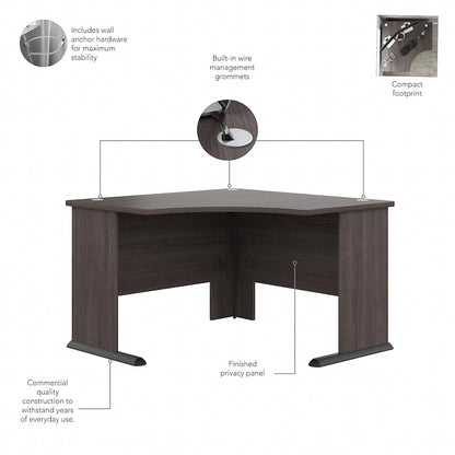 Studio A 48W Corner Computer Desk by Bush Business Furniture