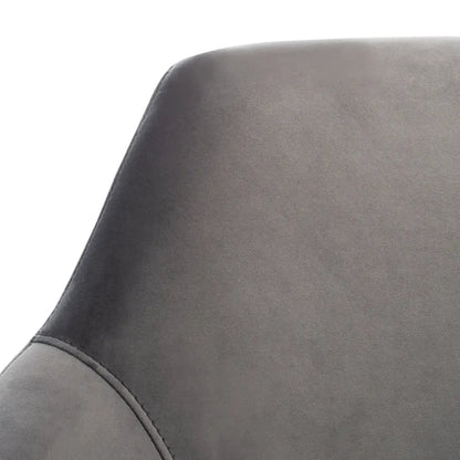 SAFAVIEH Couture Citine Velvet Swivel Accent Chair - 31.1 W x 32.3 L x 29.5 H - 31.1 W x 32.3 L x 29.5 H