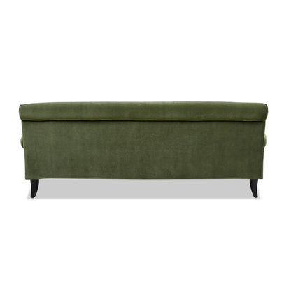Alana Lawson 88 Inch Living Room Sofa  Three Cushion Couch with Rolled Arms and Tight Back  Minimal Assembly Required