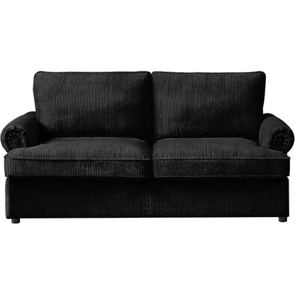 Viviana 76 inch Polyester Round Arm Sleeper Sofa