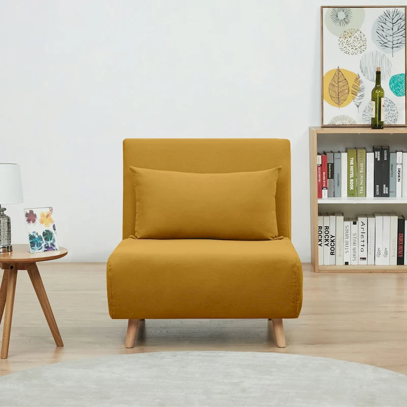 Tustin Upholstered Convertible Lounge/ Sleeper Chair