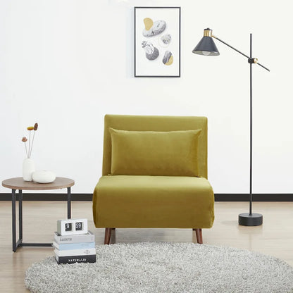 Tustin Upholstered Convertible Lounge/ Sleeper Chair