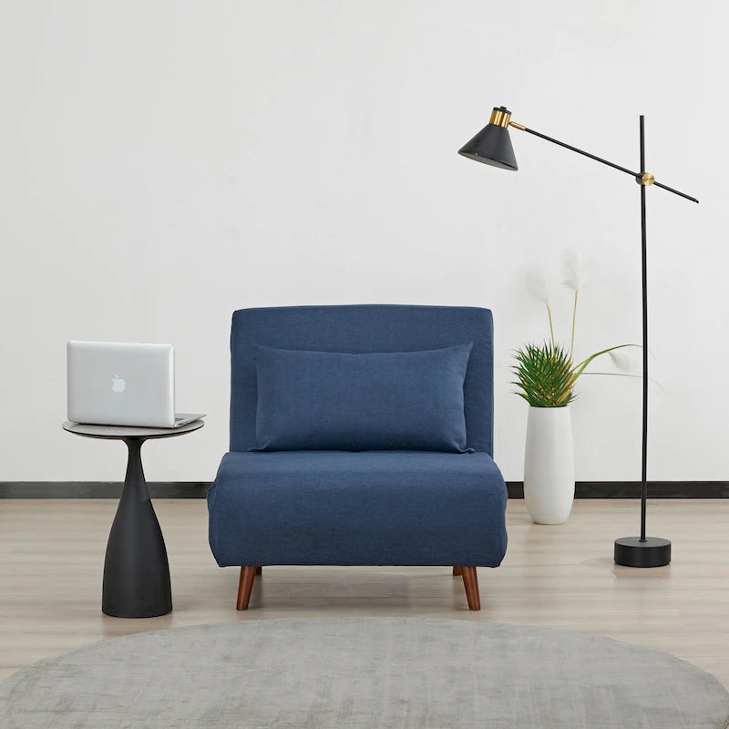 Tustin Upholstered Convertible Lounge/ Sleeper Chair
