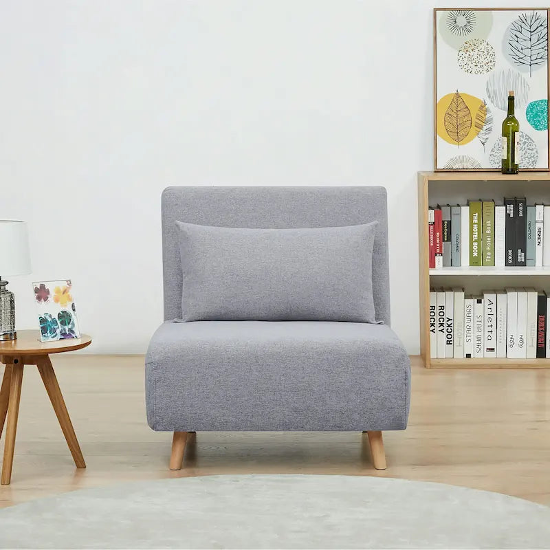 Tustin Upholstered Convertible Lounge/ Sleeper Chair