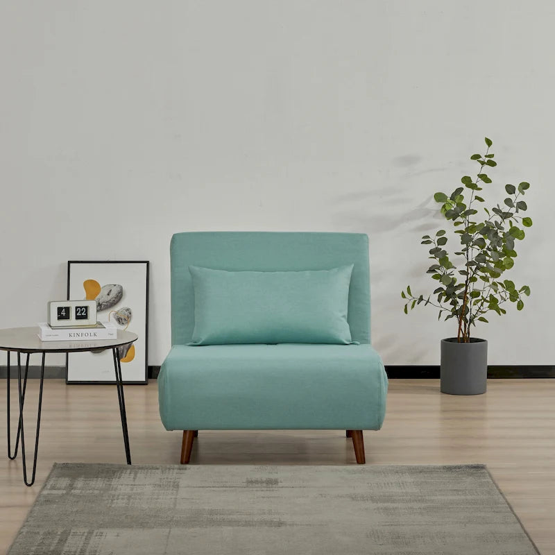 Tustin Upholstered Convertible Lounge/ Sleeper Chair
