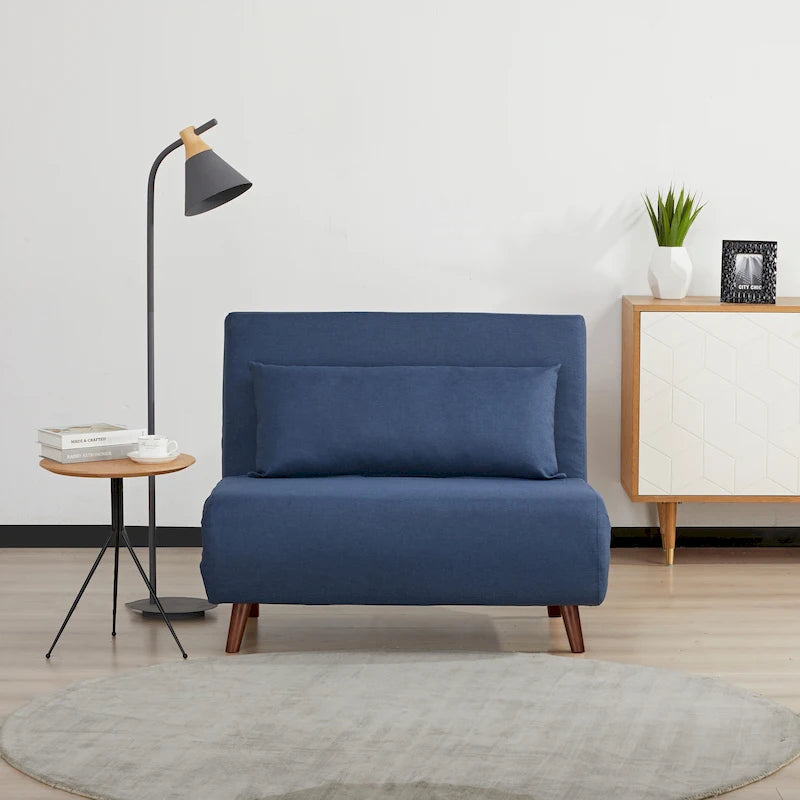 Tustin Upholstered Convertible Lounge/ Sleeper Chair