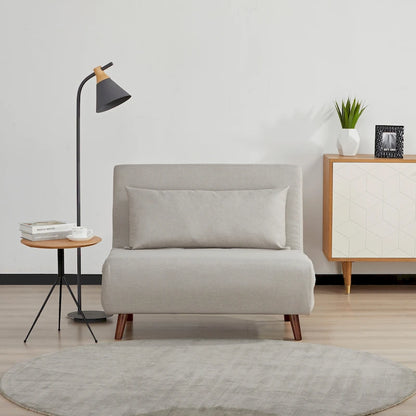 Tustin Upholstered Convertible Lounge/ Sleeper Chair