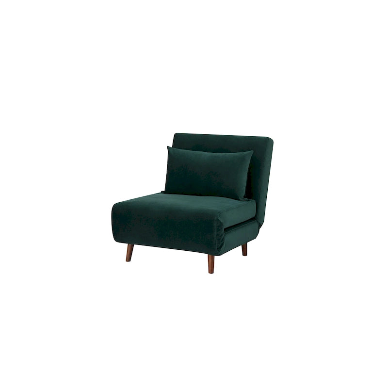 Tustin Upholstered Convertible Lounge/ Sleeper Chair