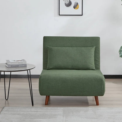 Tustin Upholstered Convertible Lounge/ Sleeper Chair