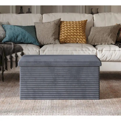 Florence Upholstered Folding Storage Bench