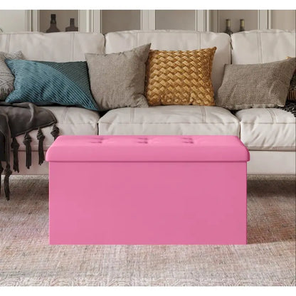 Florence Upholstered Folding Storage Bench