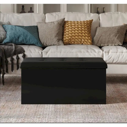 Florence Upholstered Folding Storage Bench