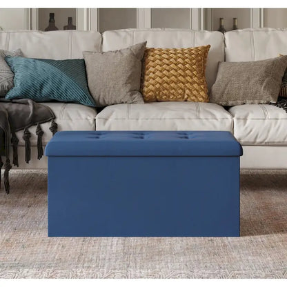 Florence Upholstered Folding Storage Bench