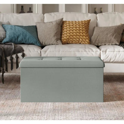 Florence Upholstered Folding Storage Bench