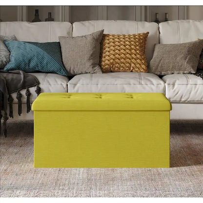 Florence Upholstered Folding Storage Bench