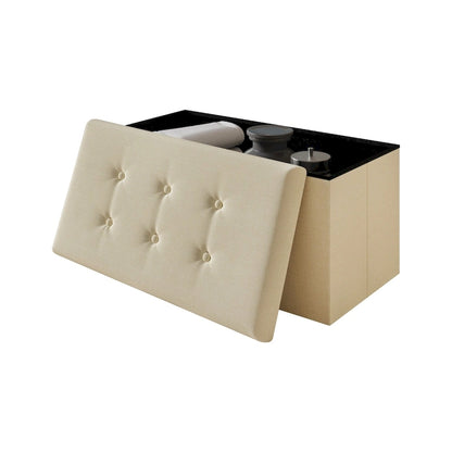 Florence Upholstered Folding Storage Bench