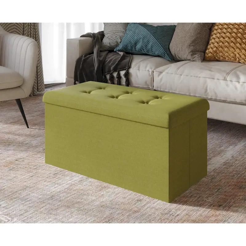 Florence Upholstered Folding Storage Bench