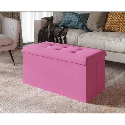 Florence Upholstered Folding Storage Bench