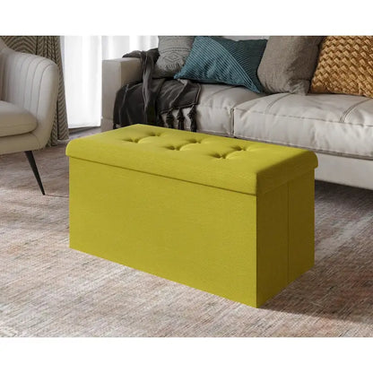 Florence Upholstered Folding Storage Bench