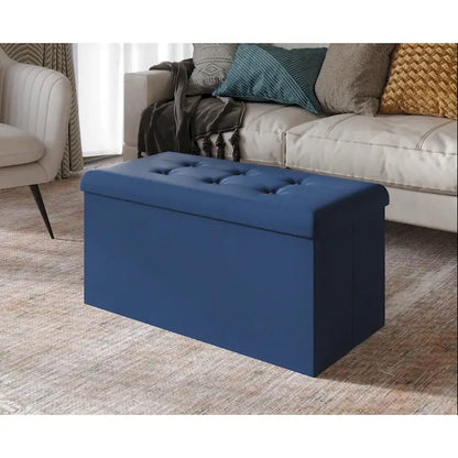 Florence Upholstered Folding Storage Bench