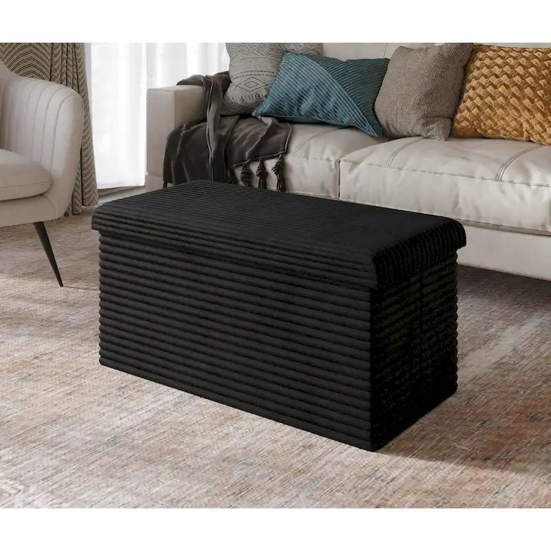 Florence Upholstered Folding Storage Bench