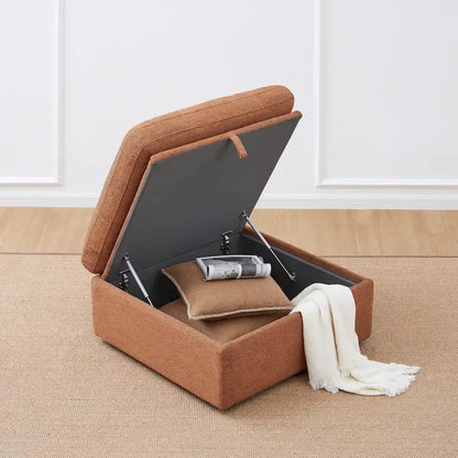 Mia Oversized Modular Sectional Fabric Sofa