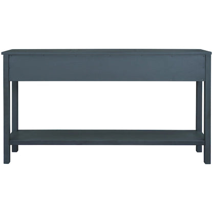 Rustic Entryway Console Table