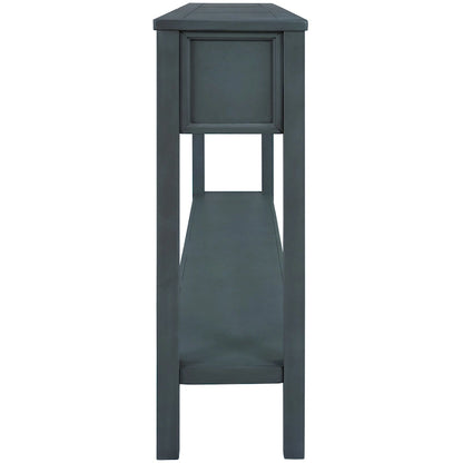 Rustic Entryway Console Table