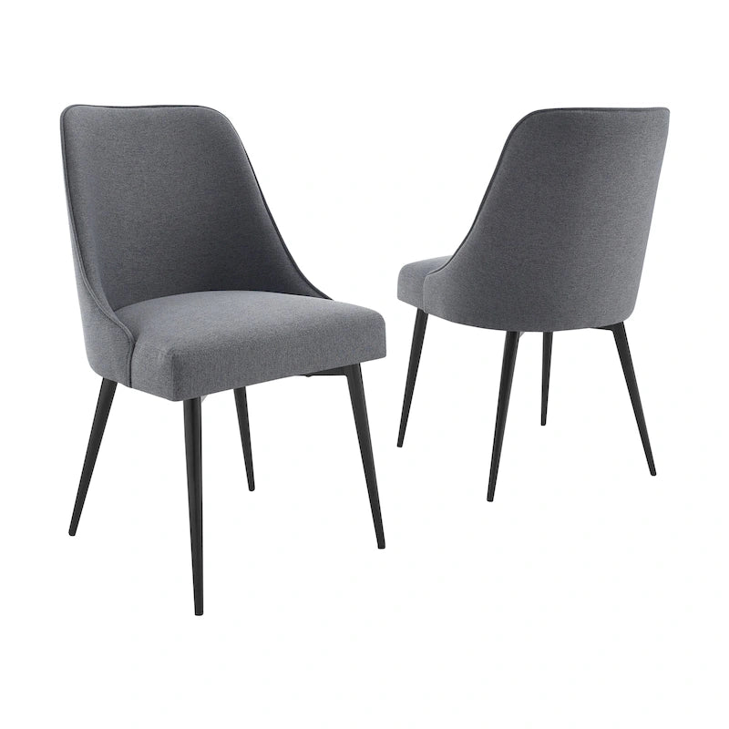 Steve Silver Fagared Fabric Dining Chair (Set of 2)