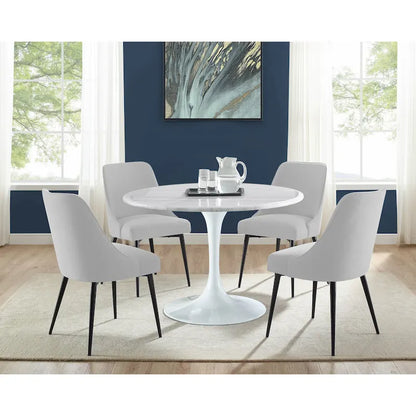 Steve Silver Fagared Fabric Dining Chair (Set of 2)