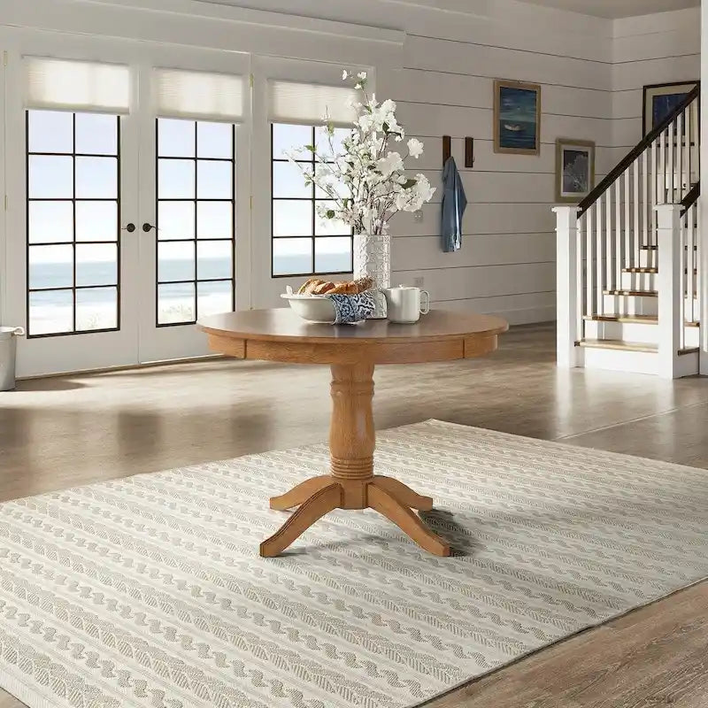 Wilmington II Round Pedestal Base Dining Table by iNSPIRE Q Classic