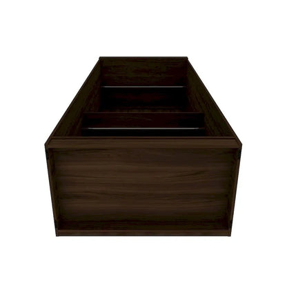 Manhattan Comfort Mulberry 35.9 Open Double Hanging Modern Wardrobe Closet with 2 Hanging Rods