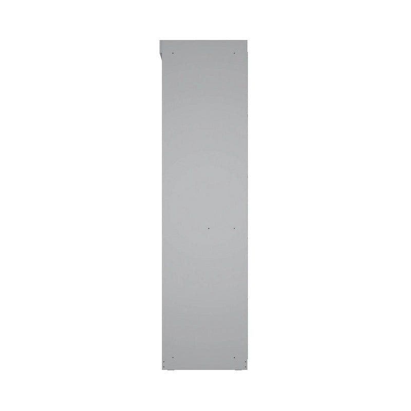 Manhattan Comfort Mulberry 35.9 Open Double Hanging Modern Wardrobe Closet with 2 Hanging Rods
