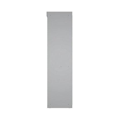 Manhattan Comfort Mulberry 35.9 Open Double Hanging Modern Wardrobe Closet with 2 Hanging Rods