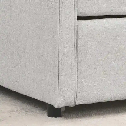 Twin Size Daybed with Twin Size Trundle Upholstered