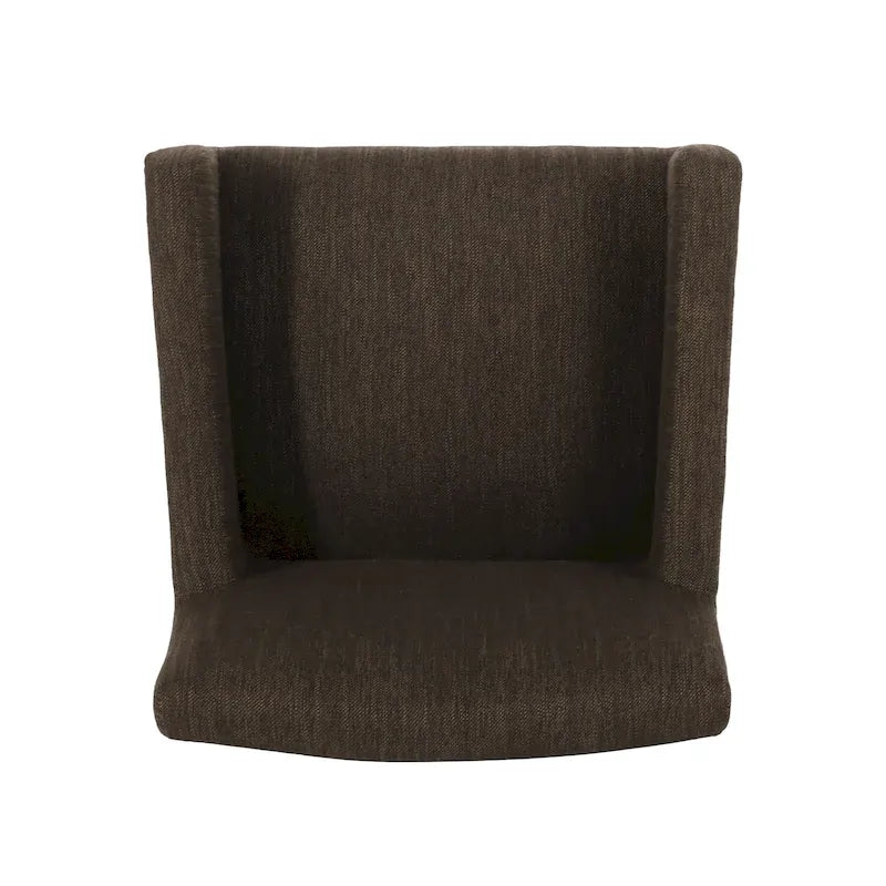 Armga Fabric and Rubberwood 30.5 inch Barstools (Set of 2) by Christopher Knight Home