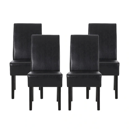 Pertica Patterned Upholstered Dining Chairs (Set of 4) by Christopher Knight Home