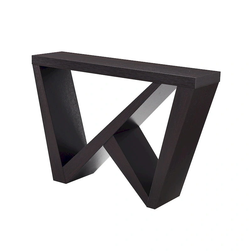 DH BASIC Modern Decorative Console Table with W-Shaped Legs by Denhour