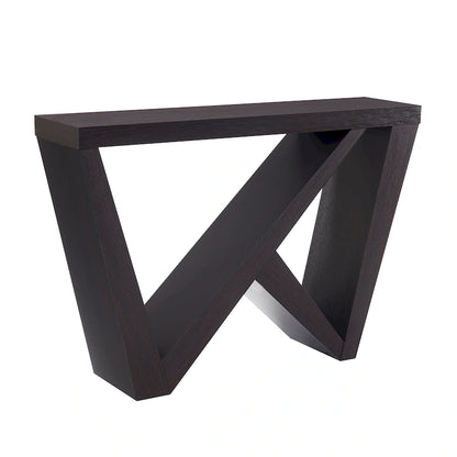 DH BASIC Modern Decorative Console Table with W-Shaped Legs by Denhour