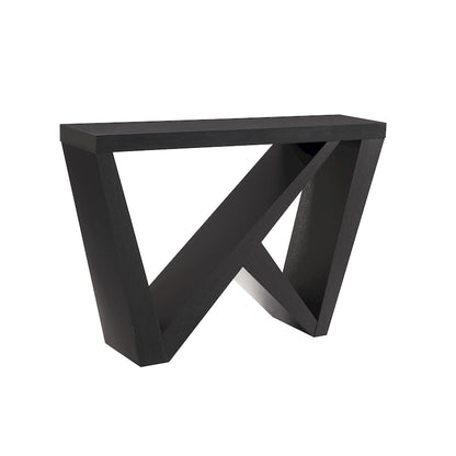 DH BASIC Modern Decorative Console Table with W-Shaped Legs by Denhour