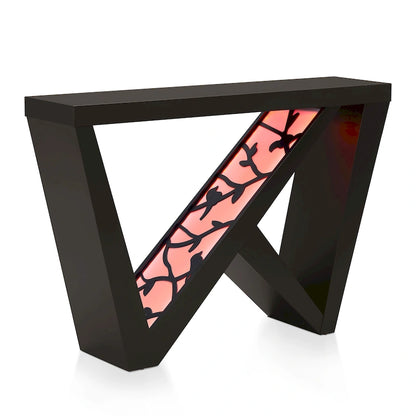 DH BASIC Modern Decorative Console Table with W-Shaped Legs by Denhour